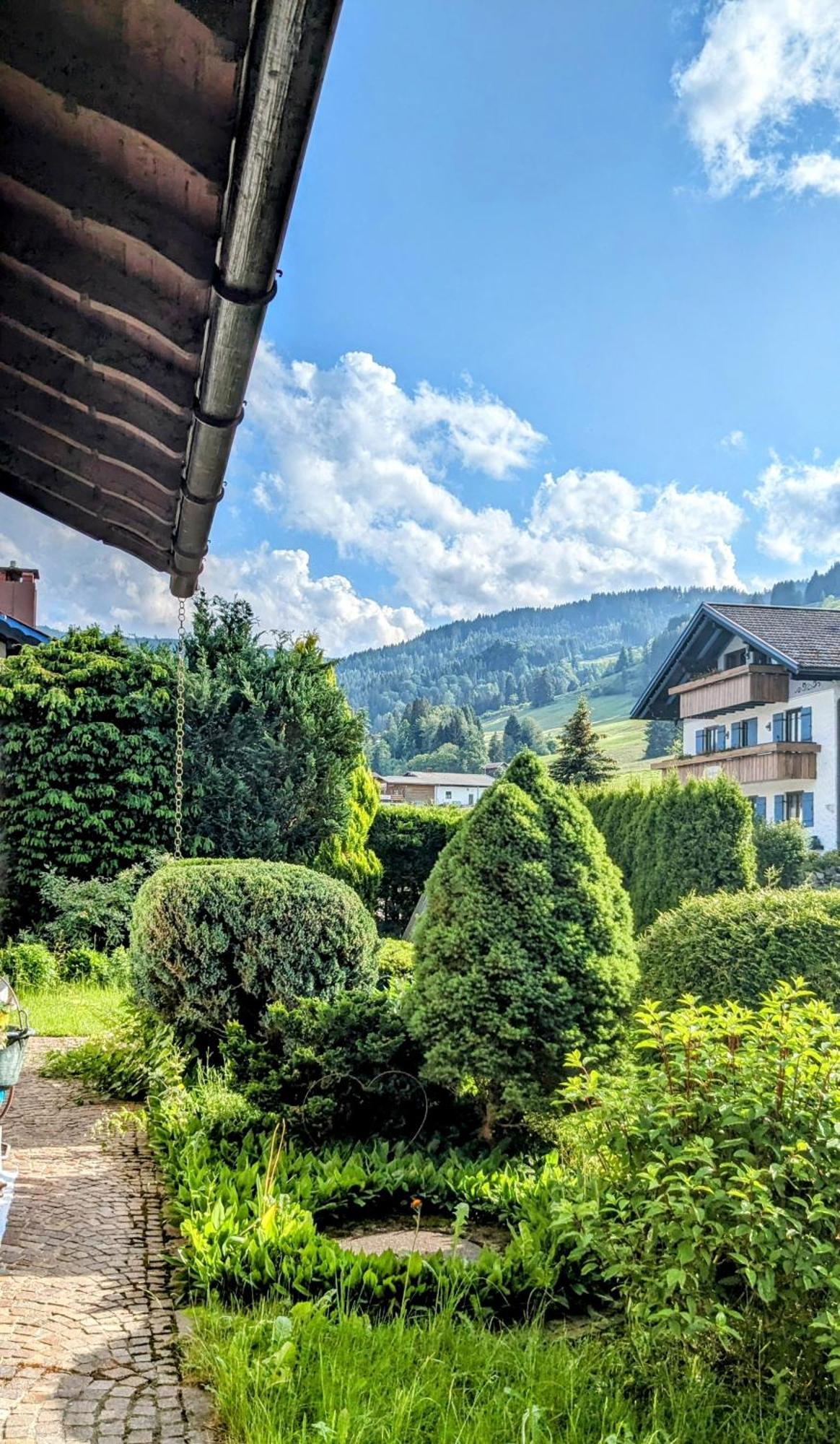 Ferienwohnung Alpenglueck In Bolsterlang Sommerbergbahn Kostenlos Dış mekan fotoğraf