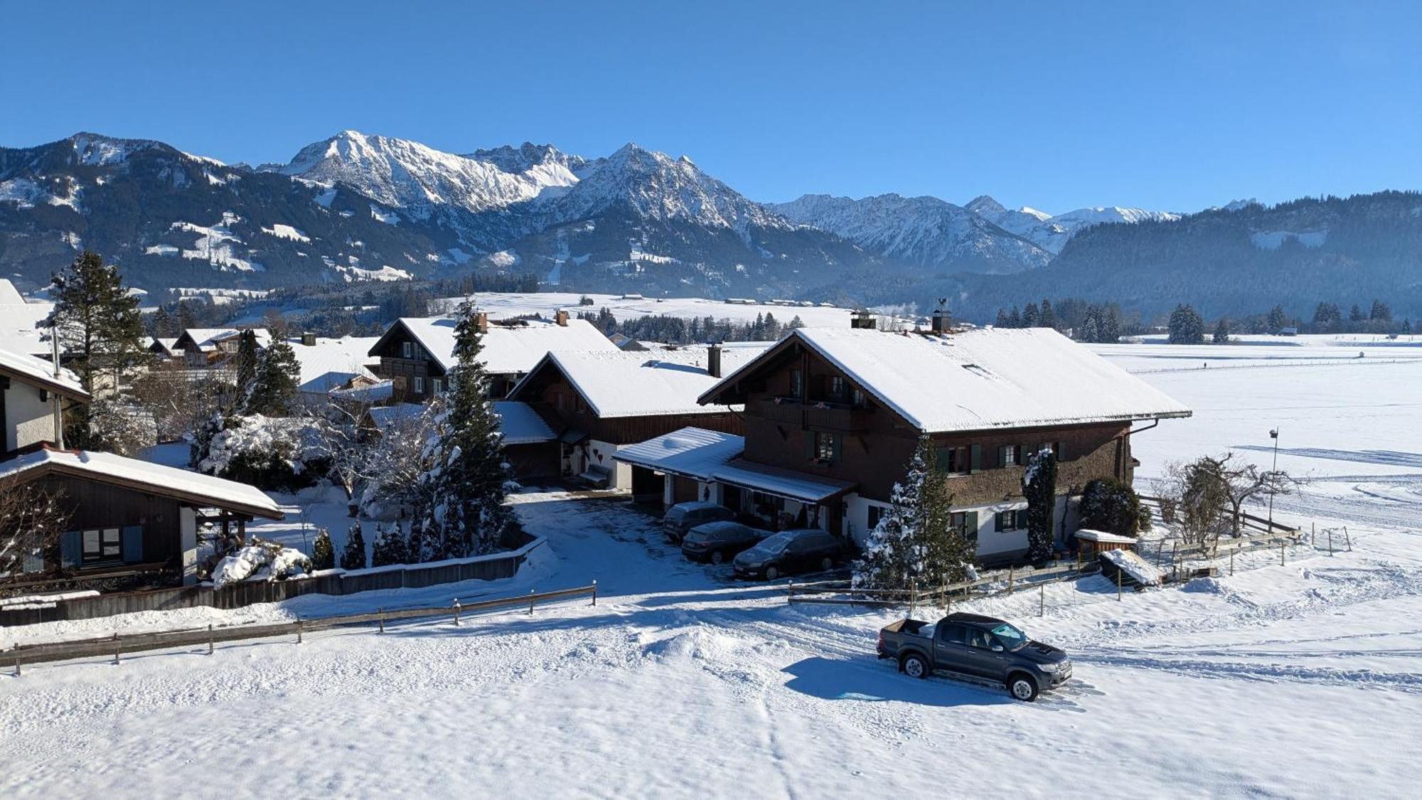Ferienwohnung Alpenglueck In Bolsterlang Sommerbergbahn Kostenlos Dış mekan fotoğraf